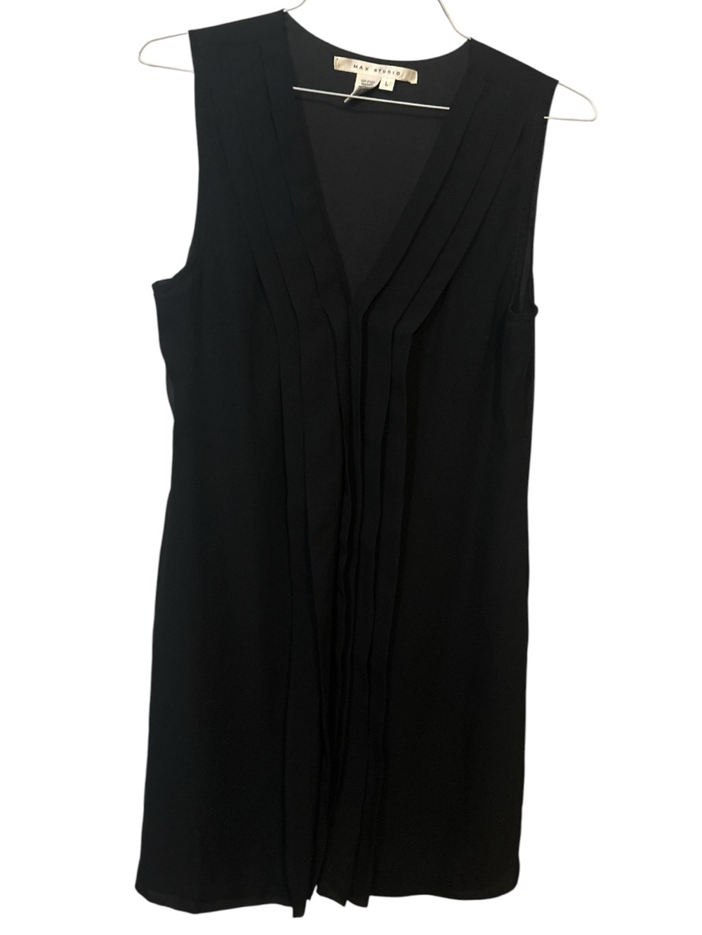 Max Studio Sleeveless Black Dress